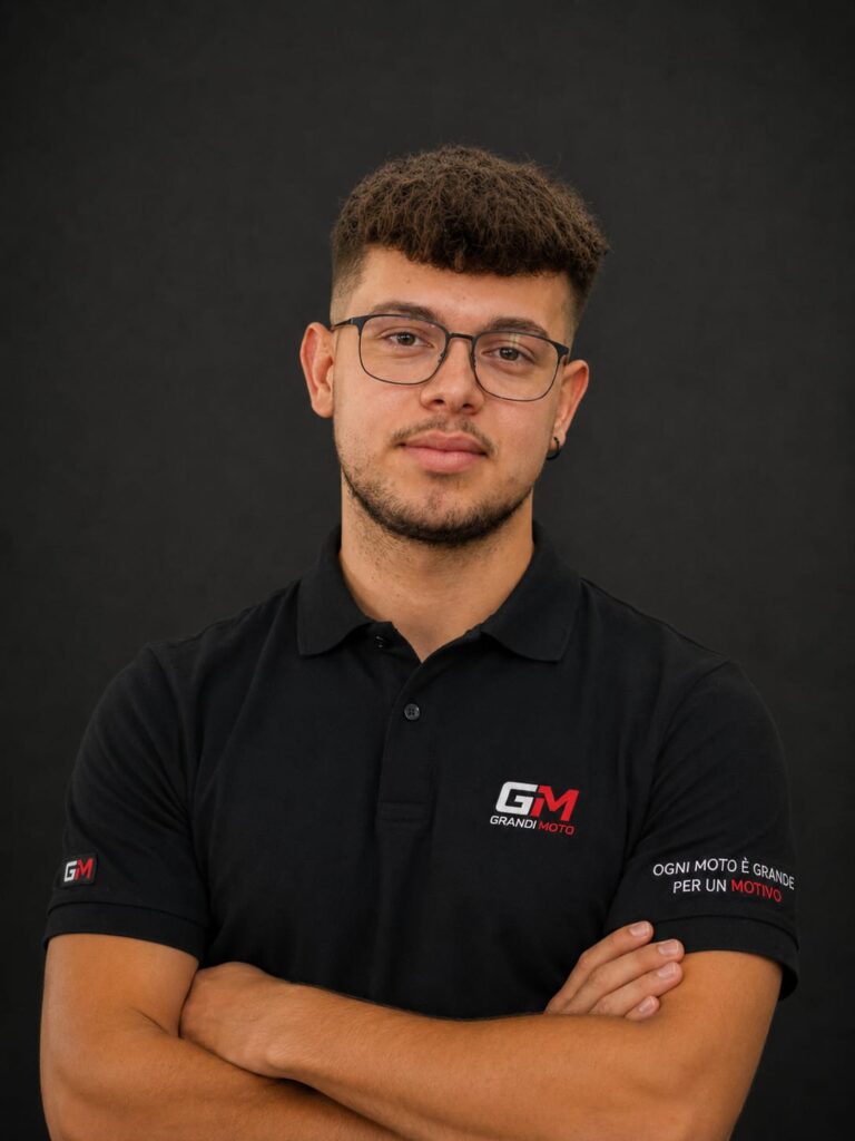 Gianluca Rubino videomaker e collaboratore GrandiMoto specializzato in contenuti video per moto